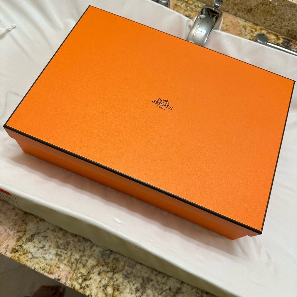 Hermes box for shoes